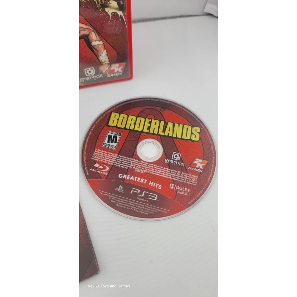Borderlands (Sony PlayStation 3, PS3 2009) CIB Complete Tested and Working Great